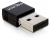 88537 Delock Clé USB 2.0 WLAN  N  mini Stick 150 Mbps small