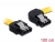 82831 Delock Cable SATA 6 Gb/s right/straight metal 100 cm small
