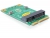 65230 Delock Converter Mini PCI Express half-size > full-size + SIM small