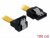 82817 Delock Cable SATA 6 Gb/s down/straight metal 100 cm small