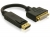 65093  Delock Adapter DisplayPort zu DVI 29pin   20cm small