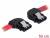 82611 Delock Cable SATA 50cm  left/right metal red small
