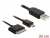82706 Delock Cable USB 2.0 male > for IPhone + USB micro-B male small
