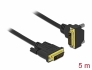 85896 Delock DVI Kabel 24+1 Stecker zu 24+1 Stecker gewinkelt 5 m