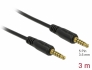 85698 Delock Stereo Jack Cable 3.5 mm 5 pin male to male 3 m black