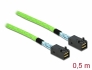 86624 Delock PCI Express kábel Mini SAS HD SFF-8673 - SFF-8673 csatlakozókkal, 0,5 m