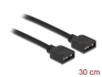 86013 Delock Cable de connexion RGB, 3 broches pour éclairage LED 5V RGB / ARGB, 30 cm 