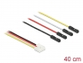 86949 Delock Cable de conversión IOT Grove 4 x pin macho a 4 x Jumper hembra 40 cm