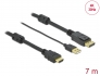 85967 Delock HDMI till DisplayPort-kabel 4K 30 Hz 7 m