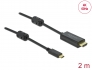 85970 Delock Kabel z Active USB Type-C™ na HDMI, (DP Alt Mode) 4K 60 Hz 2 m