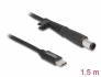 87972 Delock Nabíjecí kabel pro laptop, ze zástrčky rozhraní USB Type-C™ na zástrčku HP 7,4 x 5,0 mm
