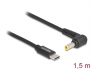 87980 Delock Cablu de încărcare pentru laptop USB Type-C™ tată Samsung 5,5 x 3,0 mm tată