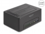 64183 Delock USB Dual Docking Station for 2 x SATA HDD / SSD with Clone Function and Card Reader + additional USB Port