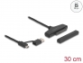 61042 Delock USB zu SATA 6 Gb/s Konverter mit USB Type-C™ oder USB Typ-A Anschluss 