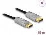 85886 Delock Aktiv optisk kabel DisplayPort 1.4 8K 15 m