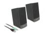27001 Delock Stereo 2.0 PC Speaker with 3.5 mm stereo jack male and USB powered 