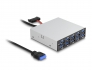 64208 Delock Panou frontal 3.5″ USB 5 Gbps 10 x USB Tip-A