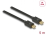 83477 Delock Kabel Mini DisplayPort 1.2 Stecker > Mini DisplayPort Stecker 4K 60 Hz 5 m