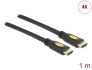82584 Delock Kabel High Speed HDMI mit Ethernet - HDMI-A Stecker > HDMI-A Stecker 4K 1,0 m