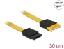 82855 Delock SATA 6 Gb/s förlängningskabel 30 cm gul