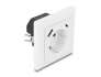 11489 Delock Wall Socket with two USB Charging Ports 3.4 A, 1 x USB Type-A and 1 x USB Type-C™