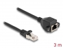 80195 Delock Prodlužovací kabel RJ50 ze zástrčky na zásuvku, S/FTP, 3 m, černý
