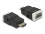 65586 Delock Adapter HDMI-A Stecker > VGA Buchse mit Audio 