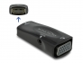 66560 Delock Adapter HDMI-A Buchse zu VGA Buchse 1080p mit Audio 