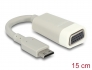 65471 Delock Adapter HDMI Mini-C Stecker > VGA Buchse