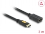 83081 Delock Extension Cable High Speed HDMI with Ethernet – HDMI A male > HDMI A female 3 m