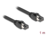 80233 Delock Cable de red RJ45 Cat.8.1 S/FTP, 1 m hasta 40 Gbps, negro