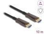 86029 Delock Aktivni optički HDMI kabel s metalnim oklopom 8K 60 Hz 10 m