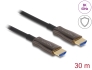 86031 Delock Aktivní optický kabel HDMI s kovovým pancéřováním, 8K 60 Hz, 30 m