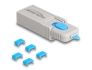 20926 Delock Sada blokacích portů USB Type-C™ na zásuvkové porty Type-C™; 5 ks + nástroj na zamykání