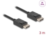 80494 Delock DisplayPort cable 16K 30 Hz / 8K 60 Hz 40 Gbps 3 m