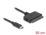 63803 Delock USB Type-C™ - 22 tűs SATA átalakító 6 Gb/s