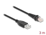 90612 Delock Câble de scanneur de code-barres RJ50 vers USB 2.0 Type-A, 3 m