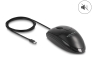 12114 Delock Optická USB Type-C™ myš – tichá