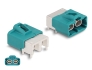 90144 Delock HDMTD double plug angled for PCB