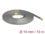 20938 Delock Opletené pouzdro na elektromagnetické odstínění (EMI), natahovací, 10 m x 10 mm