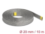 20940 Delock Opletené pouzdro na elektromagnetické odstínění (EMI), natahovací, 10 m x 20 mm