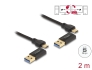 83014 Delock USB Type-C™ 5 Gbps Câble de liaison des données + Interrupteur KM, 2 m