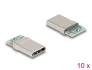 66756 Delock USB 2.0 USB Type-C™ mâle, connecteur SMD 24 broches pour montage à souder, 10 unités