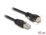 85672 Delock GigE Camera Cable RJ45 plug to RJ45 plug with screws Cat.6 S/FTP 10 m