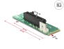 62584 Delock Adapter M.2 Key M male to PCI Express x4 Slot