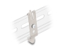 67041 Delock Mounting holder for 35 mm DIN rail with 2 fixing holes and T3 self-tapping fixing screw