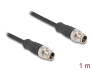 80863 Delock M12 Cable X-coded 8 pin male to male PVC 1 m