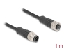 80803 Delock M12 Cable A-coded 8 pin male to female PVC 1 m