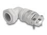 60596 Delock Cable Gland with strain relief and bending protection 90° angled PG13,5 grey