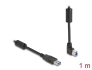 81104 Delock Cable USB 5 Gbps Tipo-A macho a Tipo-B macho 90° acodado hacia arriba 1 m